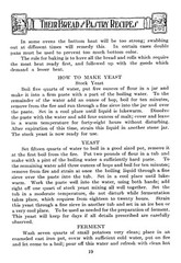 1913 Bread and pastry recipes of th Of The World Famous Chefs Cook Book 80 Pages