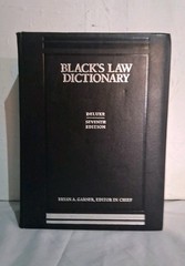 Black’s Law Dictionary Deluxe Seventh Edition 2001 Editor Bryan A. Garner