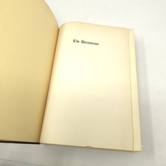 The Decameron of Giovanni Boccaccio 1930 Edition Hardcover Illustrated 576 pages