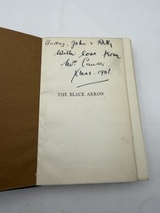 THE BLACK ARROW by Robert Louis Stevenson – Collins c1930
