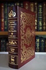 EMPIRE OF LIBERTY by Gordon Wood Gryphon Leather SIGNED