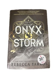 Onyx Storm (Standard Edition) by Rebecca Yarros (2025, Hardcover)