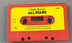 Charlie Brown’s, All-Stars Book & Cassette – Book on Tape – Golden
