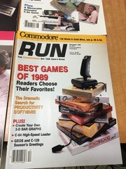 Lot of 12 1989 RUN The Commodore 64/128 User’s Guide Vintage Computer Magazines