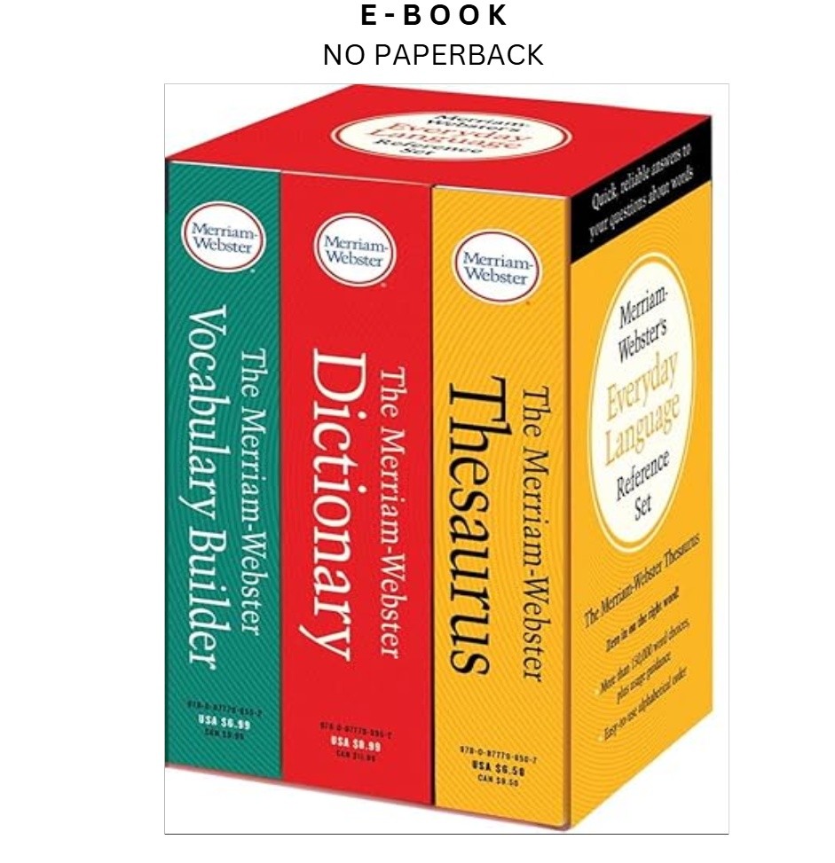 Merriam-Webster’s Everyday Language Reference Set: Includes, Merriam-Webster (Ed