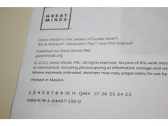 Eureka Math² Squared Grade 1 Module 1 Teacher Book – Weight: 35 oz.