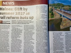 RAIL MAGAZINE 15/10/2025 – railways / transport