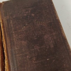 Antique 1887 Sunday School Manual Book Bible, Thomas Noonan & Co, 5.25″ X 3.5″