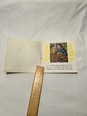Vintage Lot Of 2 Lollipop Library Illustrated Mini Paper Books USA Made