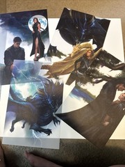 Rebecca Yarros Fourth Wing Exclusive Fairyloot Special Edition With Overlays