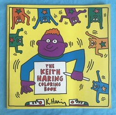 Keith Haring Coloring Book 1992 Estate of 20 Pages ArtPost New York Graffiti