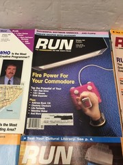 Lot of 12 1989 RUN The Commodore 64/128 User’s Guide Vintage Computer Magazines