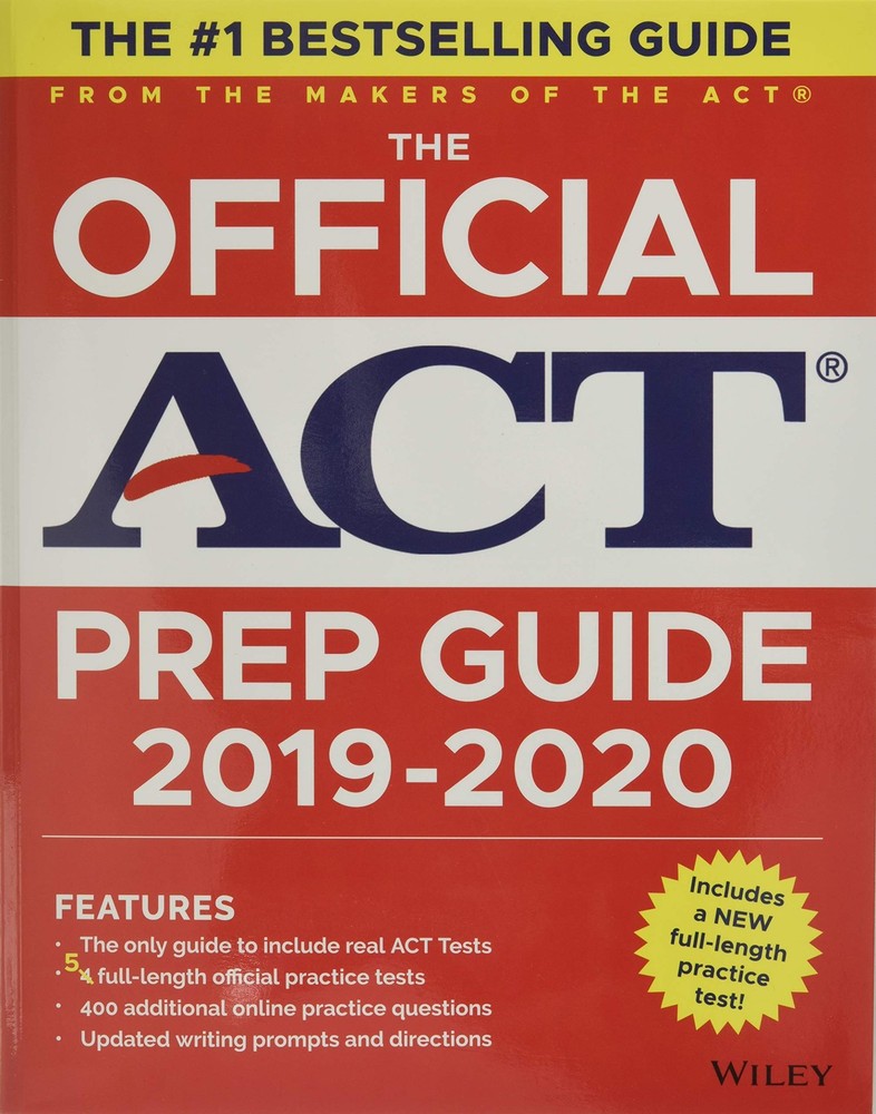 The Official ACT Prep Guide 2019-2020, (Book + 5 Practice Tests + Bonus Onli…