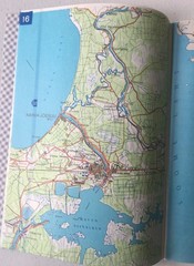 1990 ESTONIA Road Map Atlas with ESTONIAN ROADS, 71 Pages