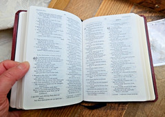 RSV Catholic Edition Bible Oxblood/Black Basket Weave Bonded Leather Oxford
