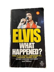 Elvis What Happened? First Edition 1977 Ballantine Paperback Book 4th Printing
