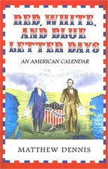 Red, White, and Blue Letter Days: An American Calendar (Paperback or Softback)