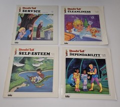 VTG 12 Standin Tall Paperback Book Audio Cassette Lot Complete Set Janeen Brady