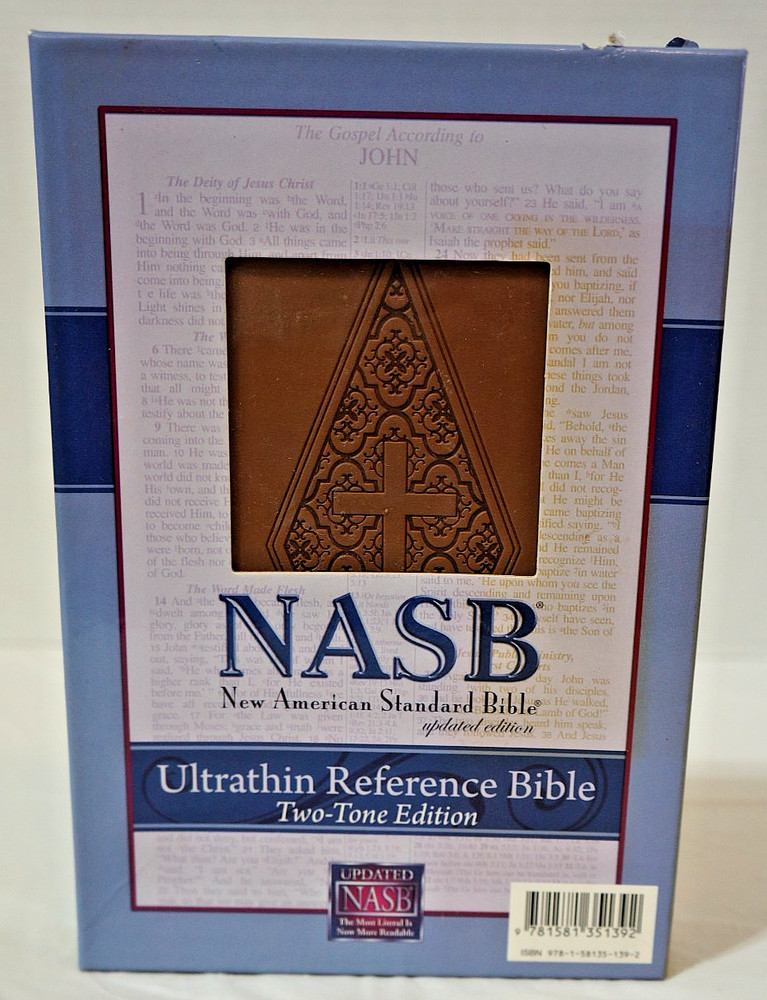 NIB Ultrathin Reference-NASB-Diamond Stamped by The Lockman Foundation