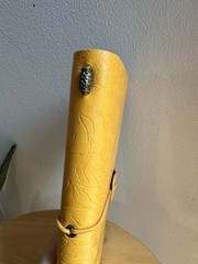 Sunflower Gifts for Women Leather Journal Notebook 7X5 Inches, Refillable Sketch