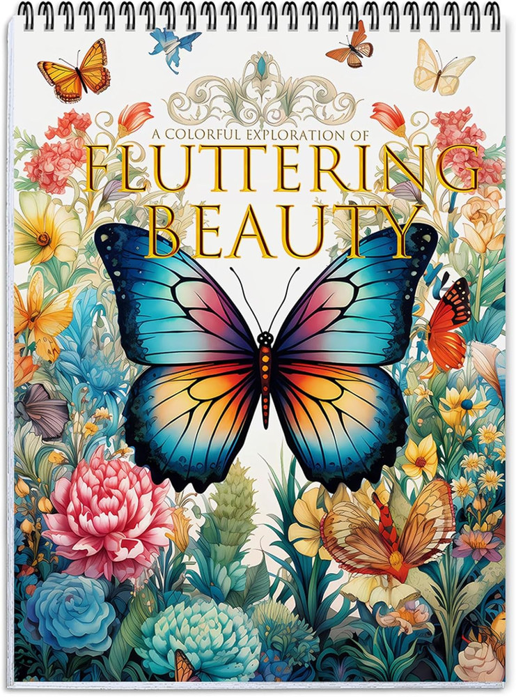 Coloring Book for Adults Relaxation, 24 Pages Adult Coloring Books for Women