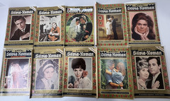 Vtg 10x Lot Romanhefte German Romance Magazines 70s 80s BASTEI SILIVA ROMAN G26