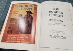 The Border Legion Zane Grey Luxury Collectors Edition Fine Leather Easton Press