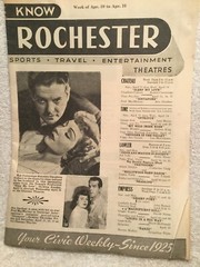 April 1948 Issue of Know Rochester NY 24 Pages of What’s Happening With Many Ads