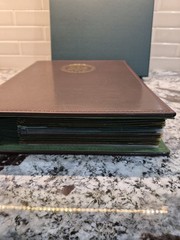 RARE! World Reserve Monetary Exchange Official Bank Book Money Ledger Album