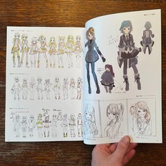 AKb0048 Anime Manga Art Book 2012 Japanese Paperback VG