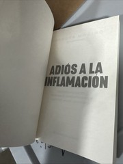 First Edition Of Adiós a la Inflamación Written By Sandra Moñino @Nutricionat_