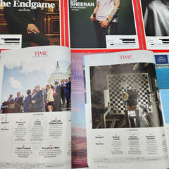 Lot of 10 Time Magazine 2025 Trump, Most Influential People Issue, Pope Covers +