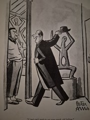 The New Yorker 1950-1955 Album Hardcover 1955 1st Edition Vintage Cartoon Book