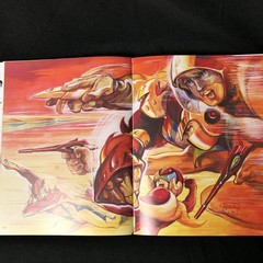 Ippei Kuri Autographed Art Book 2012 Gatchaman Speed Racer Tatsunoko Pro RARE