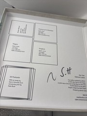 Signed Alec Soth Limited Edition Box With Postcards – Gathered Leaves