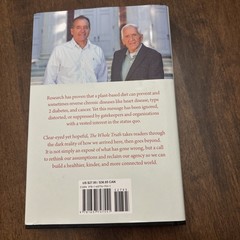 The Whole Truth T. Colin Campbell PhD & Son Nelson Plant Based Eating Book 2026