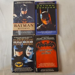 Batman Warner Books 1st Printings Lot of 4
