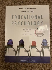 Educational Psychology : Theory and Practice by Robert E. Slavin (IE)