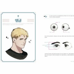 Drawing Of Men Handsome Guy’s Body & Character Drawing Guide Korean Book