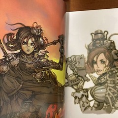 Katsuya Terada Art Book Cover Girls Illustration