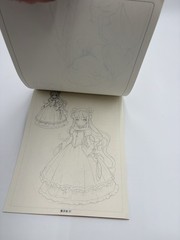 Anime Character Line Art Drawing Book for Beginners – 48 Pages-Never Used