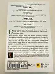 NEW The Psychology of Money paperback: Timeless lessons on wealth, greed,