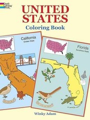 United States Coloring Book (Dover – Paperback, by Winky Adam – Very Good o
