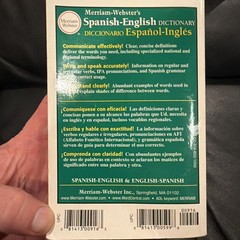 Merriam-Webster’s Spanish-English Dictionary Paperback – April 10, 2002