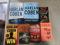Harlan Coben Lot Of 7 Books. Paperback. Mystery Thriller Suspense