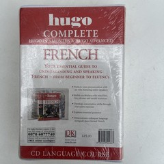 Hugo Complete French Language Course Beginner to Advanced,6 CDs & 2 Books Pack.