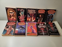 HOT BLOOD series books 1 through 10 paperbacks 1990s Gelb/Garrett reading set