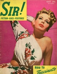 Sir Men’s Interest Magazine Vol 2 #7 Oct 1944 Volitant Pub Grade VG 4.0