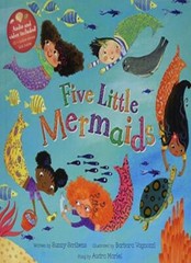 Five Little Mermaids, Scribens, Vagnozzi, Mariel 9781782858324 Free Shipping..