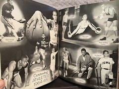 UNIVERSITY OF IOWA 1965 ANNUAL “HAWKEYE 1965” VOL. 75. NEAR MINT 464 PAGES